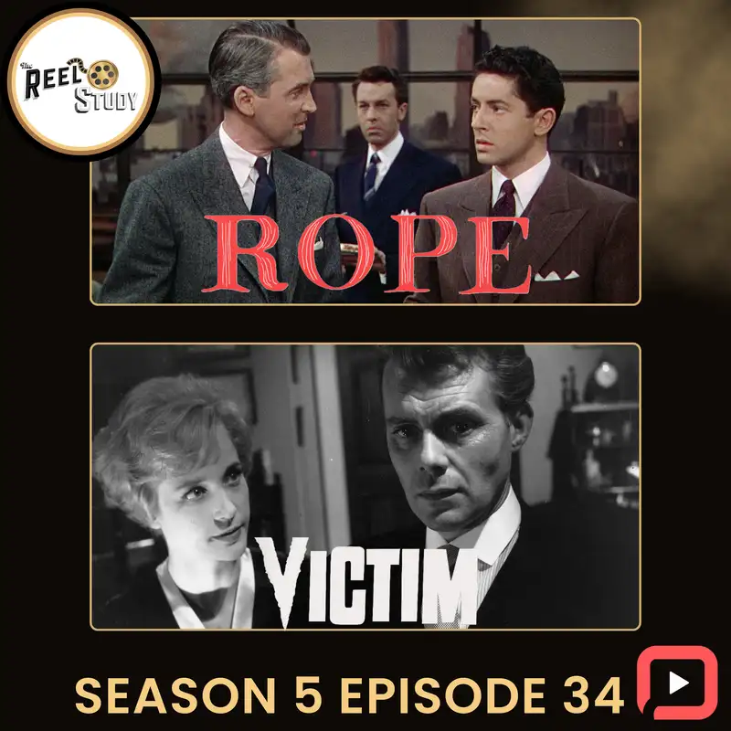 Pride Month Classics: Rope & Victim Movie Review