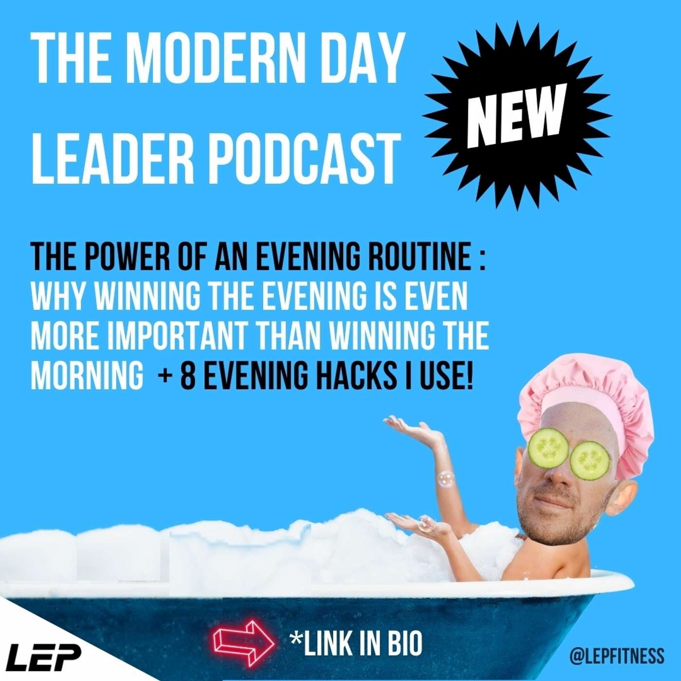 Episode 28 - The Power Of An Evening Routine : Why Winning The Evening Is Even More Important Than Winning The Morning  + 8 Evening Hacks I Use! episode artwork
