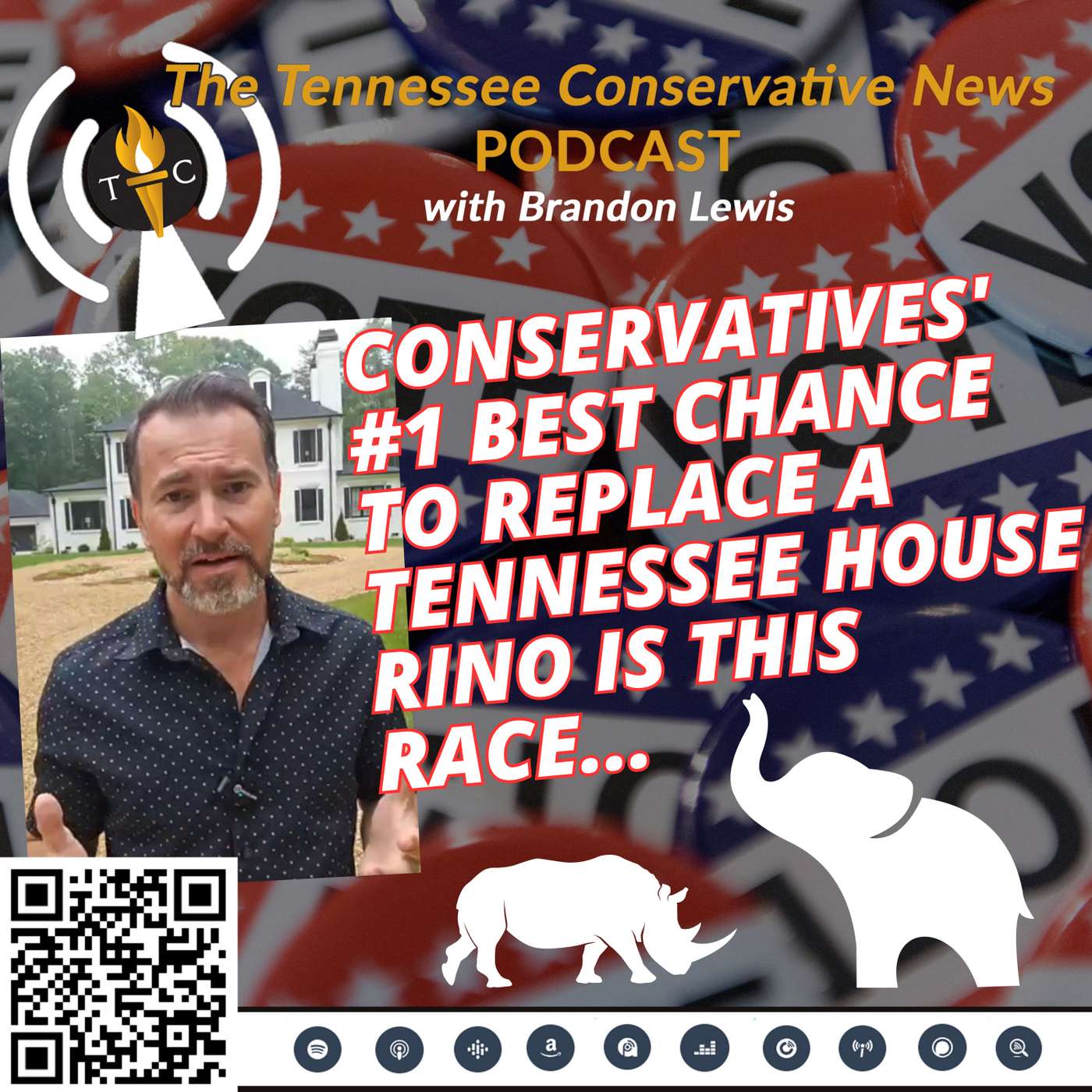 Conservatives' #1 BEST Chance to Replace a TN House RINO is THIS Race... Want to make a difference? Here's how….