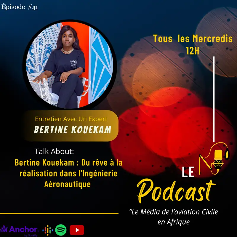 #️⃣4️⃣1️⃣Bertine Kouekam : Du rêve à la réalisation dans l'Ingénierie Aéronautique
