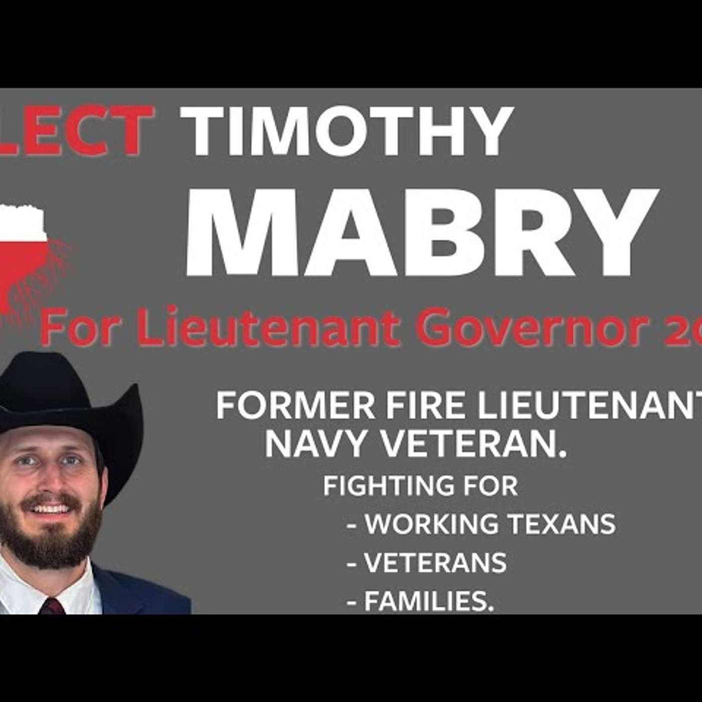 Ep. 237 - Timothy Mabry For Lt. Governor of Texas. Ep. 237 - Timothy Mabry For Lt. Governor of Texas.