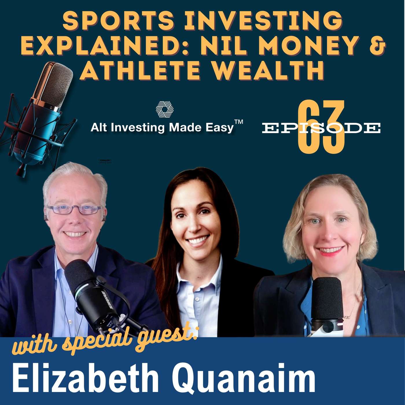 E63: Sports Investing Explained: NIL Money & Athlete Wealth E63: Sports Investing Explained: NIL Money & Athlete Wealth