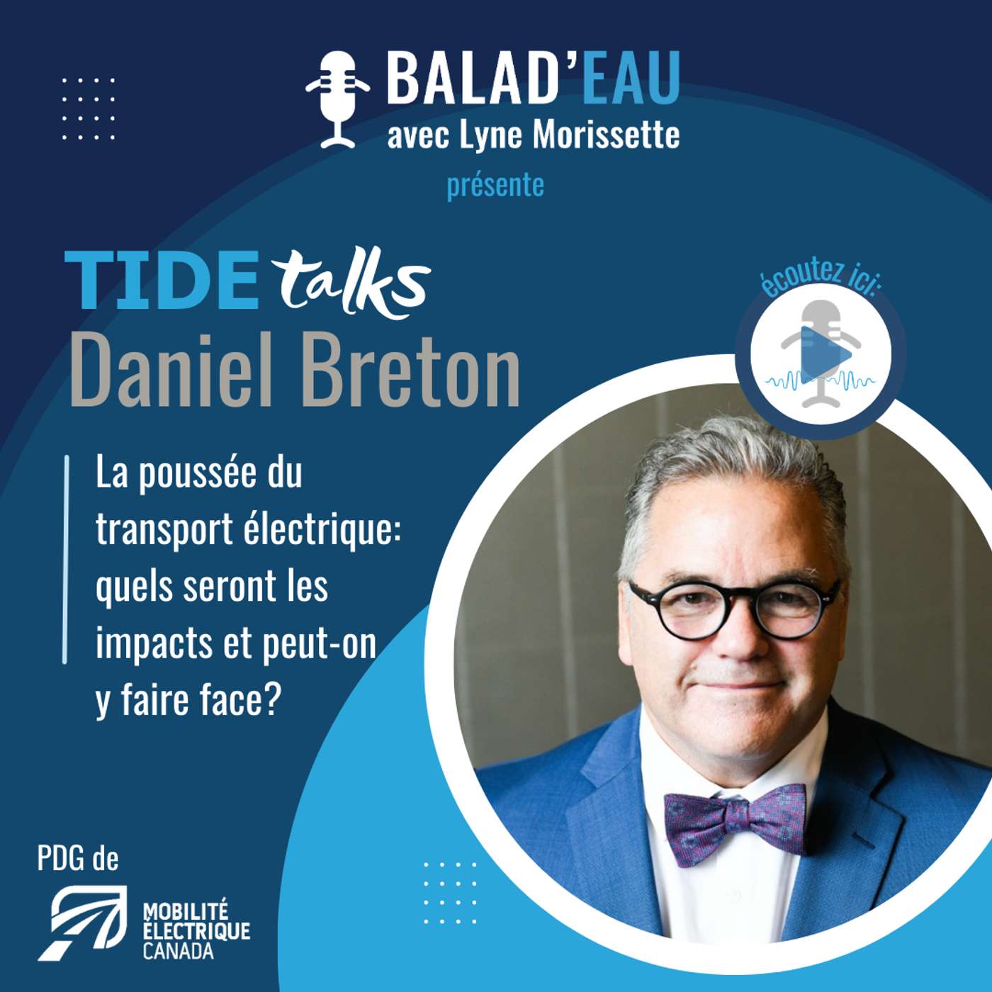 Vignette de l’épisode Transport électrique et désinformation: on remet les pendules à l'heure avec Daniel Breton