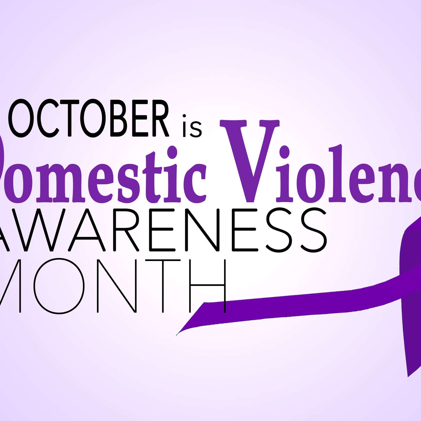 October is Domestic Violence Awareness Month episode artwork