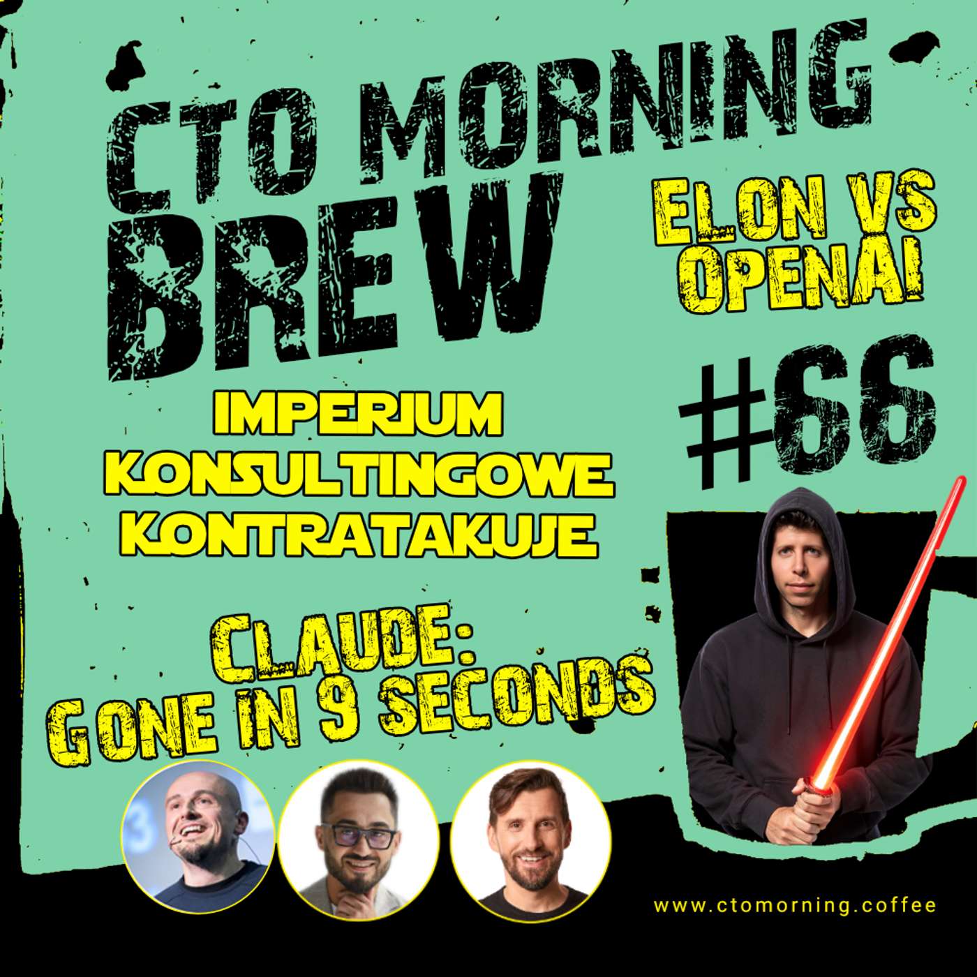 Brew #66: Claude kasuje produkcję w 9 sekund. Elon vs OpenAI. Imperium Konsultingowe Kontratakuje — CTO Morning Coffee cover