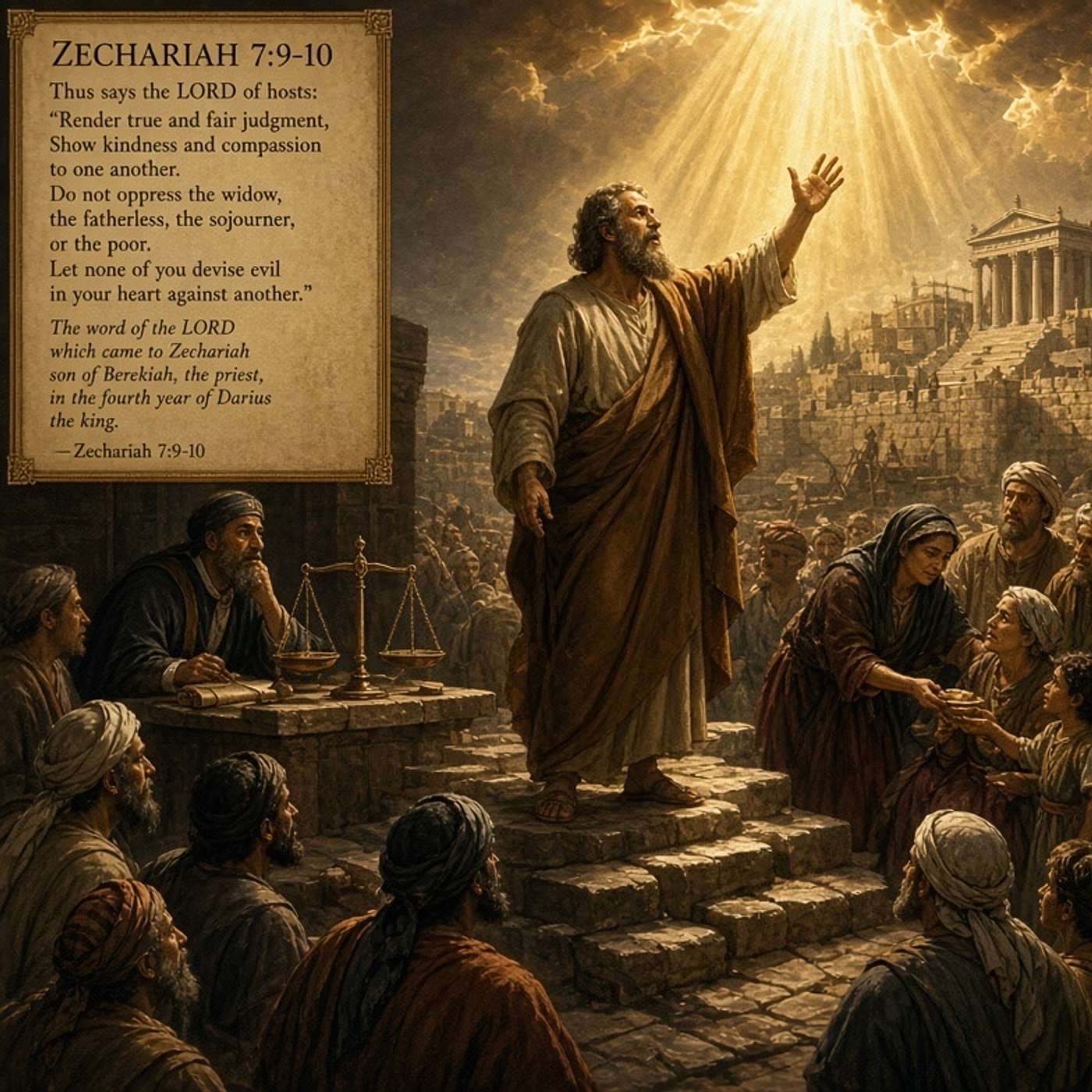 Zechariah 7 Is God after our attendance, obedience and/or our authenticity. episode artwork