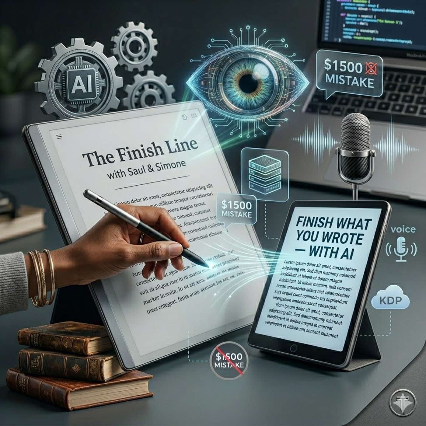 Finish What You Wrote — With AI episode artwork