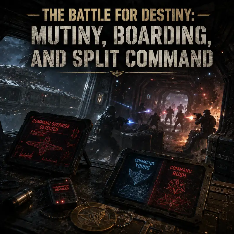 The Battle for Destiny: Mutiny, Boarding, and Split Command