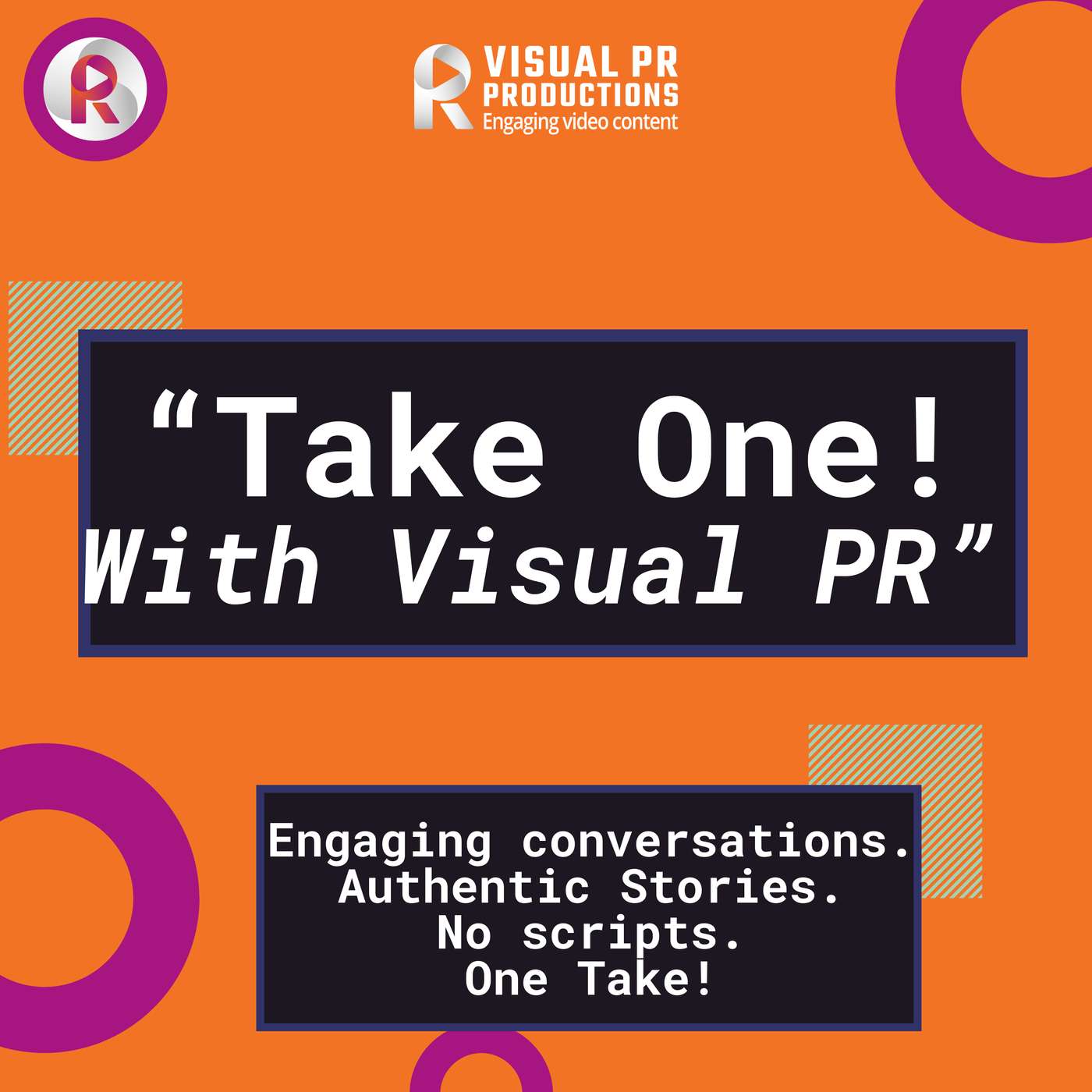 Take One! with Visual PR Productions podcast artwork