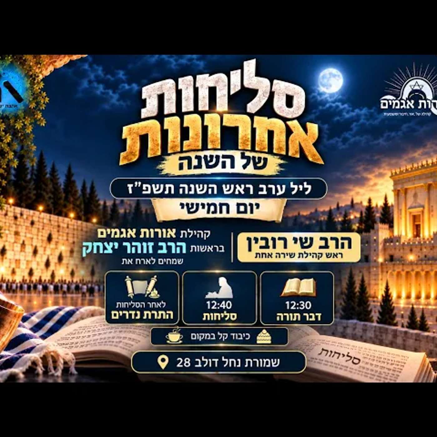מה באמת קובע איך תיראה השנה שלכם? הסוד של ראש השנה שרובנו לא מכירים-והוא נמצא בראש|קהילת אורות אגמים episode artwork