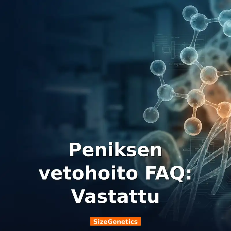 Peniksen vetohoito FAQ: Vastattu | SizeGenetics