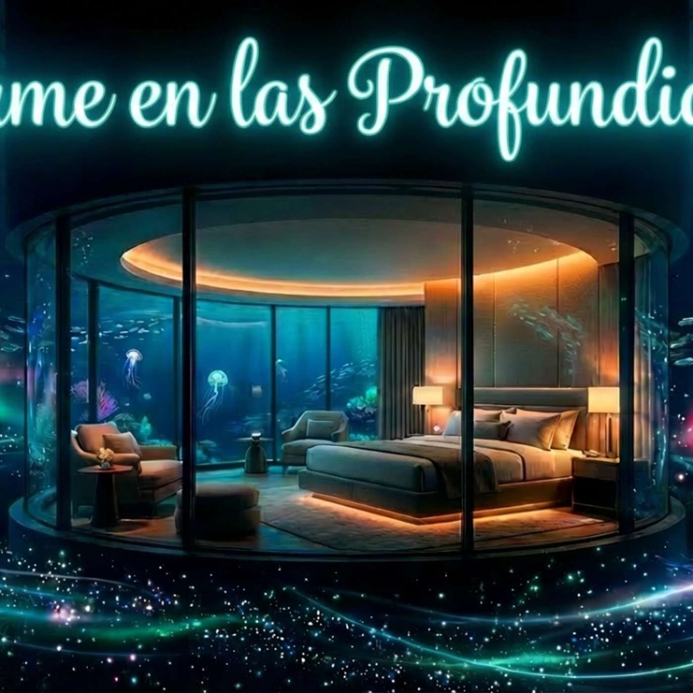 🛌🏽Hotel en el Fondo del Mar |🐙Viaje Surrealista de Ensueño |🐳Historia para Dormir Ambiente Submarino