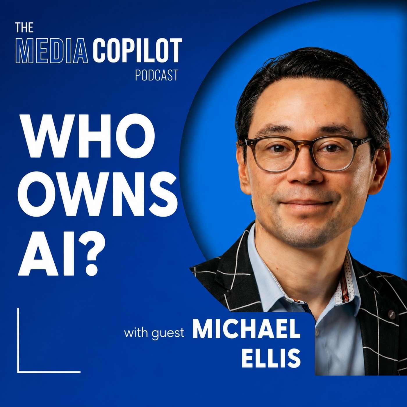 The future of AI content licensing, featuring Michael Ellis episode artwork