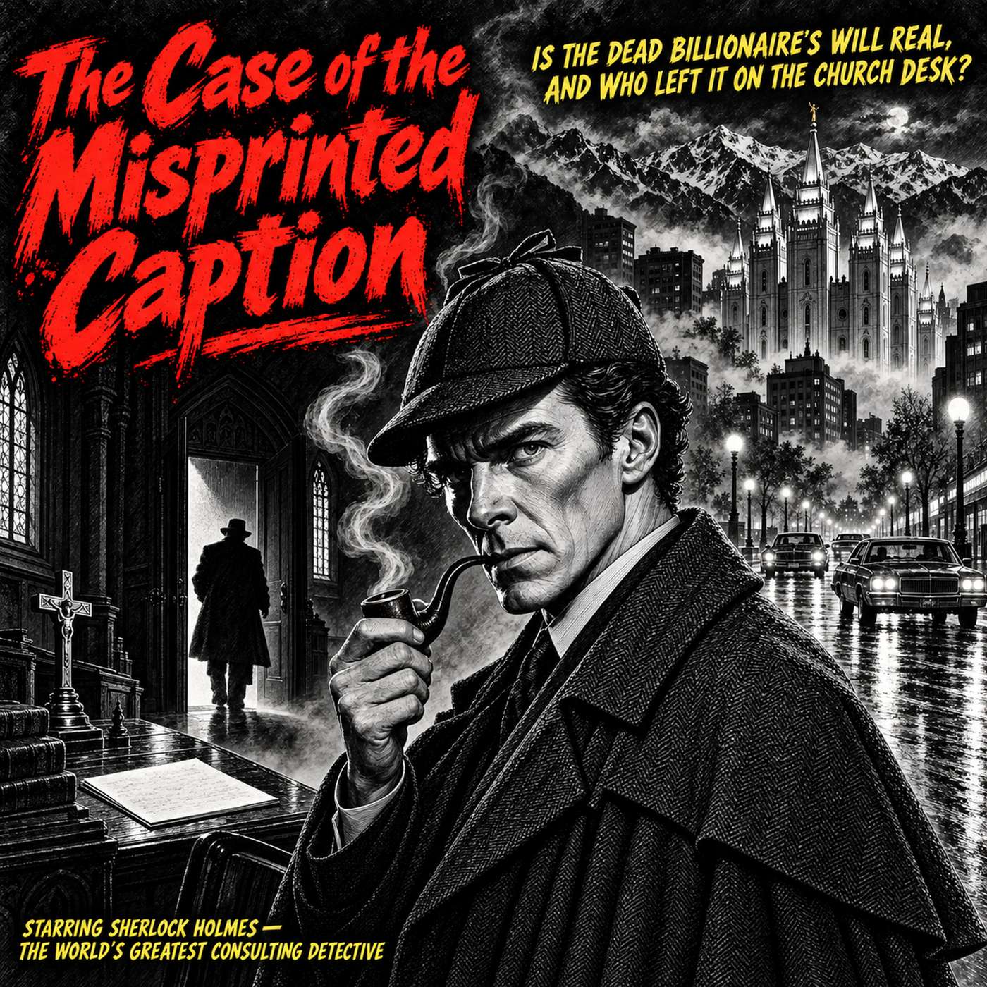 The Case of the Misprinted Caption · Sherlock Holmes — The New Cases episode artwork