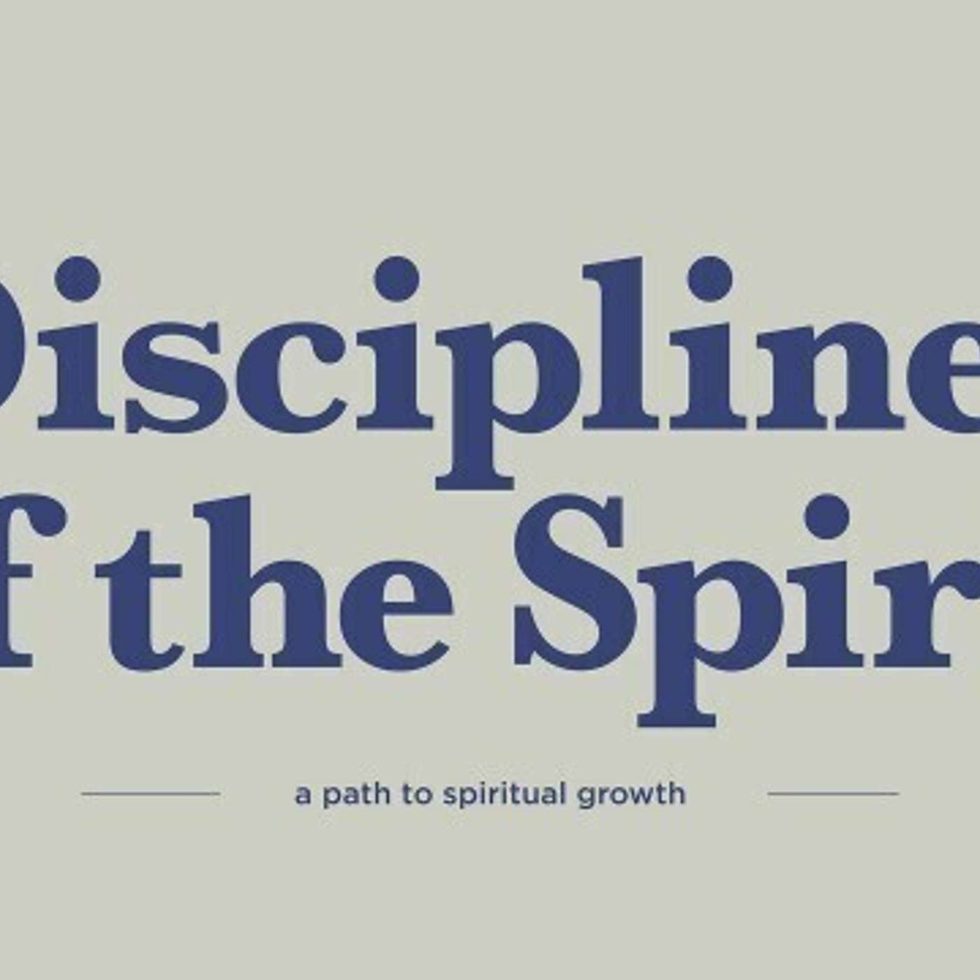 Discipline of Service - It could be Jesus