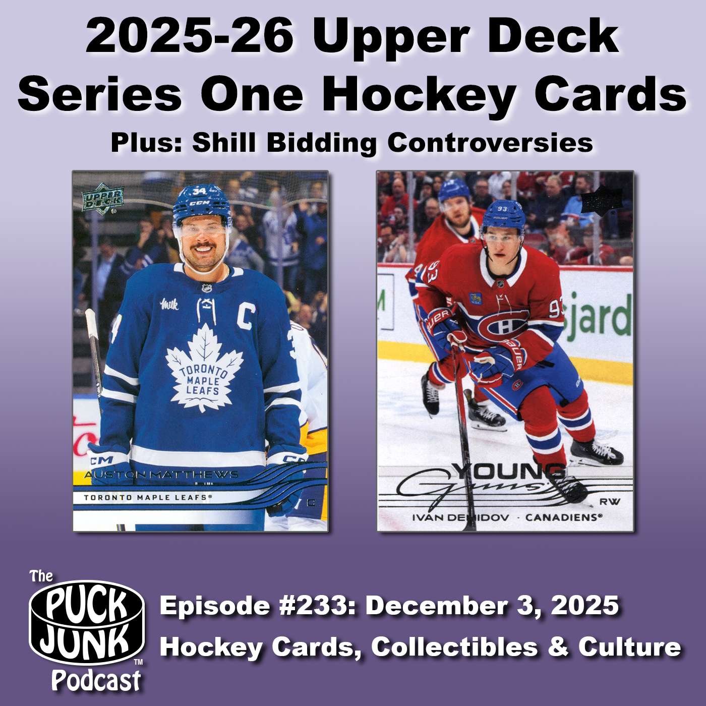2025-26 Upper Deck Series One Hockey Cards 2025-26 Upper Deck Series One Hockey Cards