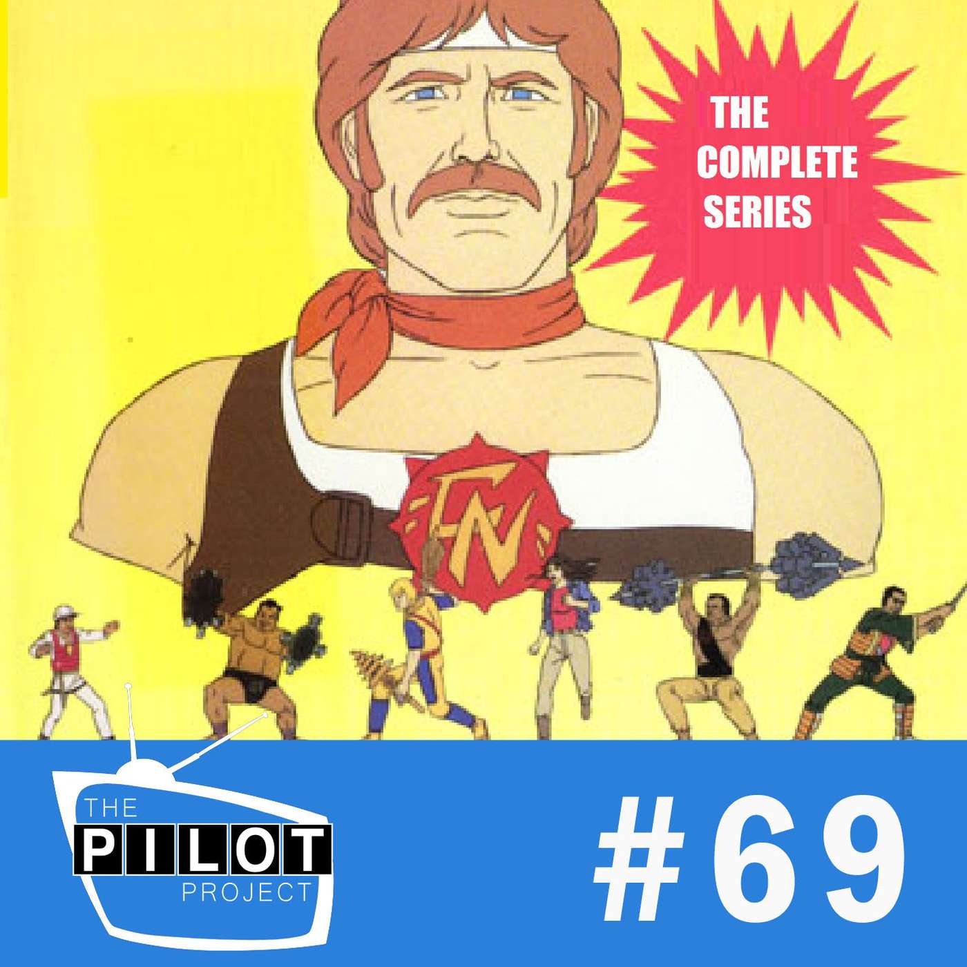 Chuck Norris: Karate Kommandos (1986) - "Deadly Dolphin" w/ Patrick Woodall episode artwork
