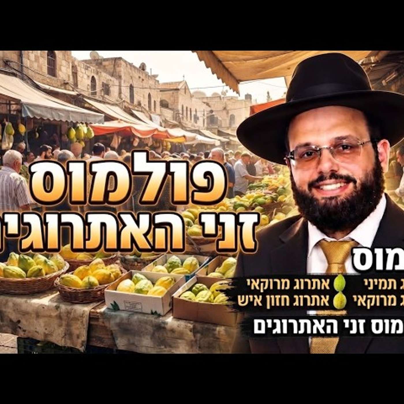 דרמה בעולם ההלכה: פולמוס זני האתרוגים נחשף! האם האתרוג המרוקאי פסול לברכה?! | הגאון הרב אברהם מימון episode artwork