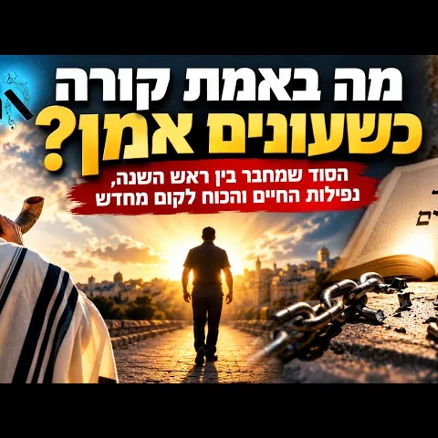 לפני ראש השנה חייבים לשמוע את זה: מה פרשת ניצבים מלמדת על הרגעים שבהם הכול נשבר — ואיך קמים מהם שוב episode artwork