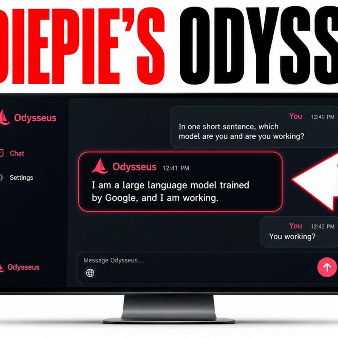 PewDiePie's New FREE Odysseus AI Agent! episode artwork