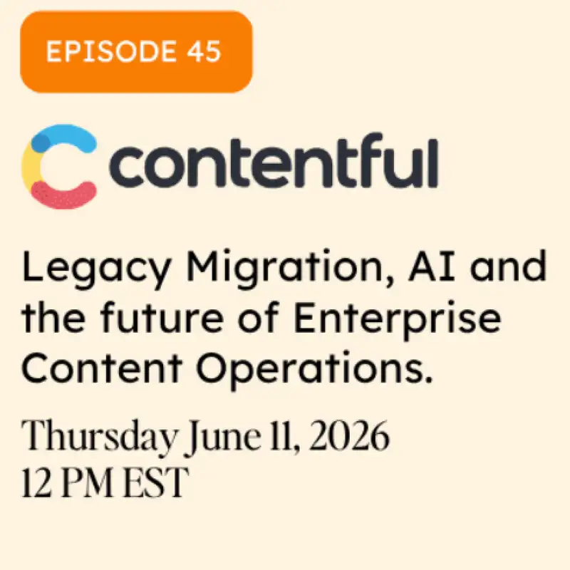Getting Off Legacy CMS the Right Way: A Live AMA with Contentful's Luke Wertz and Nick Switzer