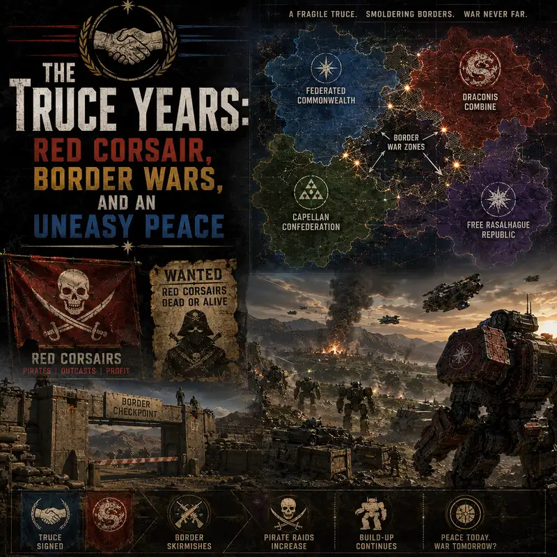 The Truce Years: Red Corsair, Border Wars, and an Uneasy Peace