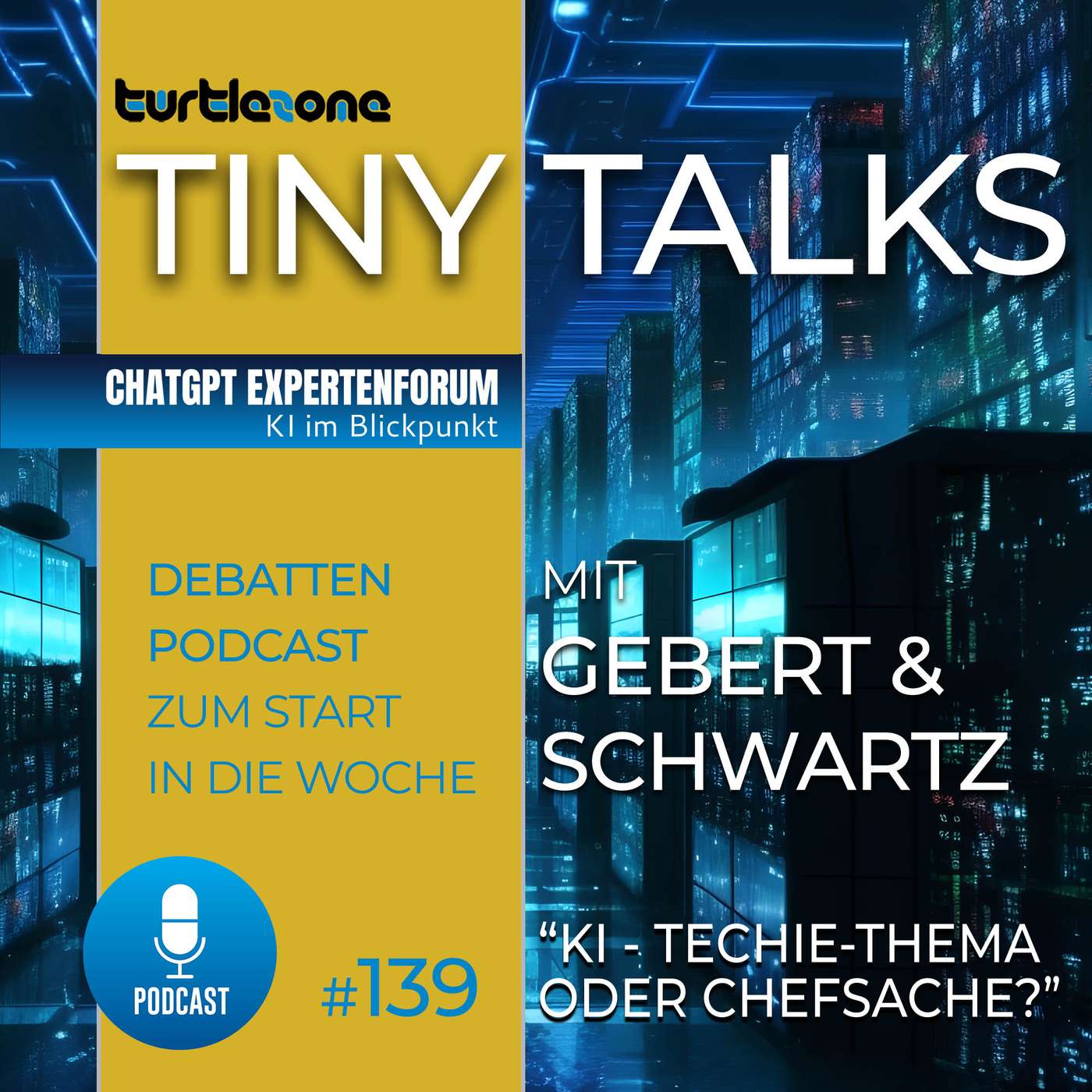 Turtlezone Tiny Talks - Der Debatten-Podcast mit Gebert und Schwartz