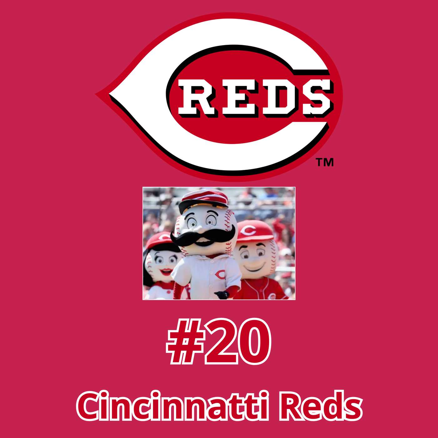 Saison 2026 - Cincinnati Reds - Compte Plein #20 Saison 2026 - Cincinnati Reds - Compte Plein #20