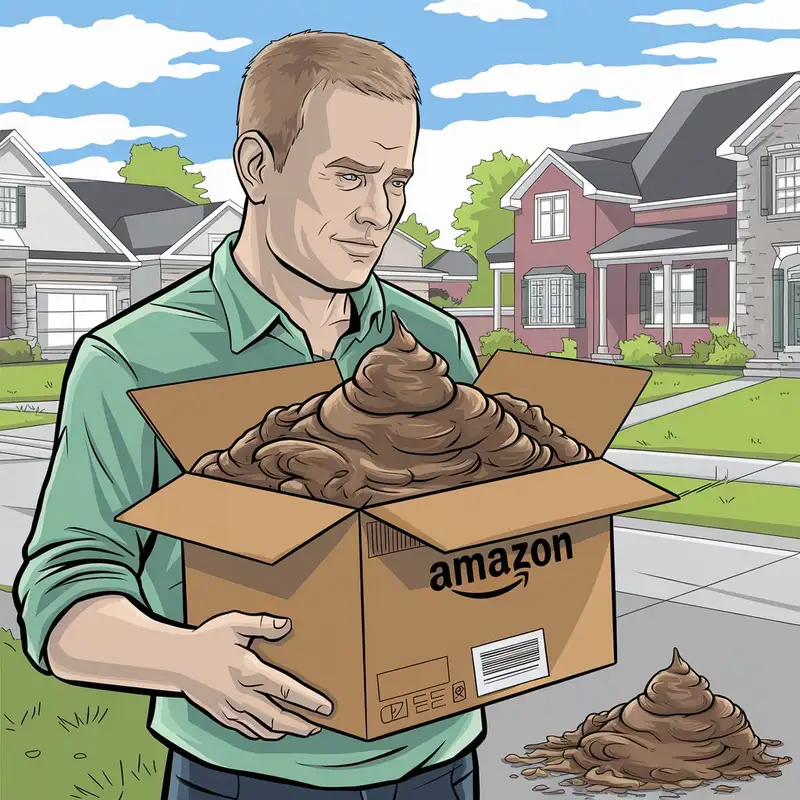 #0055 - Amazon delivers all kinds of crap. - 08/29/2024