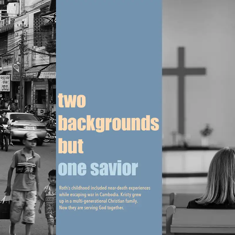 Two Backgrounds but One Savior