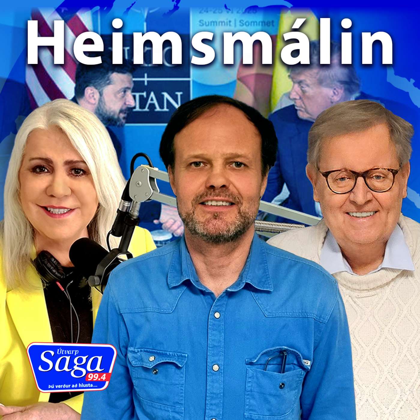 Staðan í Úkraínu - Arnþrúður, Pétur og Haukur Hauksson 27. okt. 2025 Staðan í Úkraínu - Arnþrúður, Pétur og Haukur Hauksson 27. okt. 2025