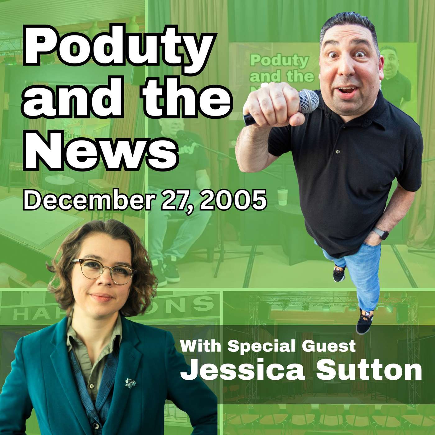 Poduty and the News.  The Weekly Live Podcast About Podcast News, Trends & Live Podcasting