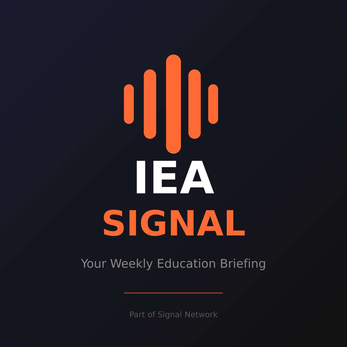 IEA Signal podcast artwork