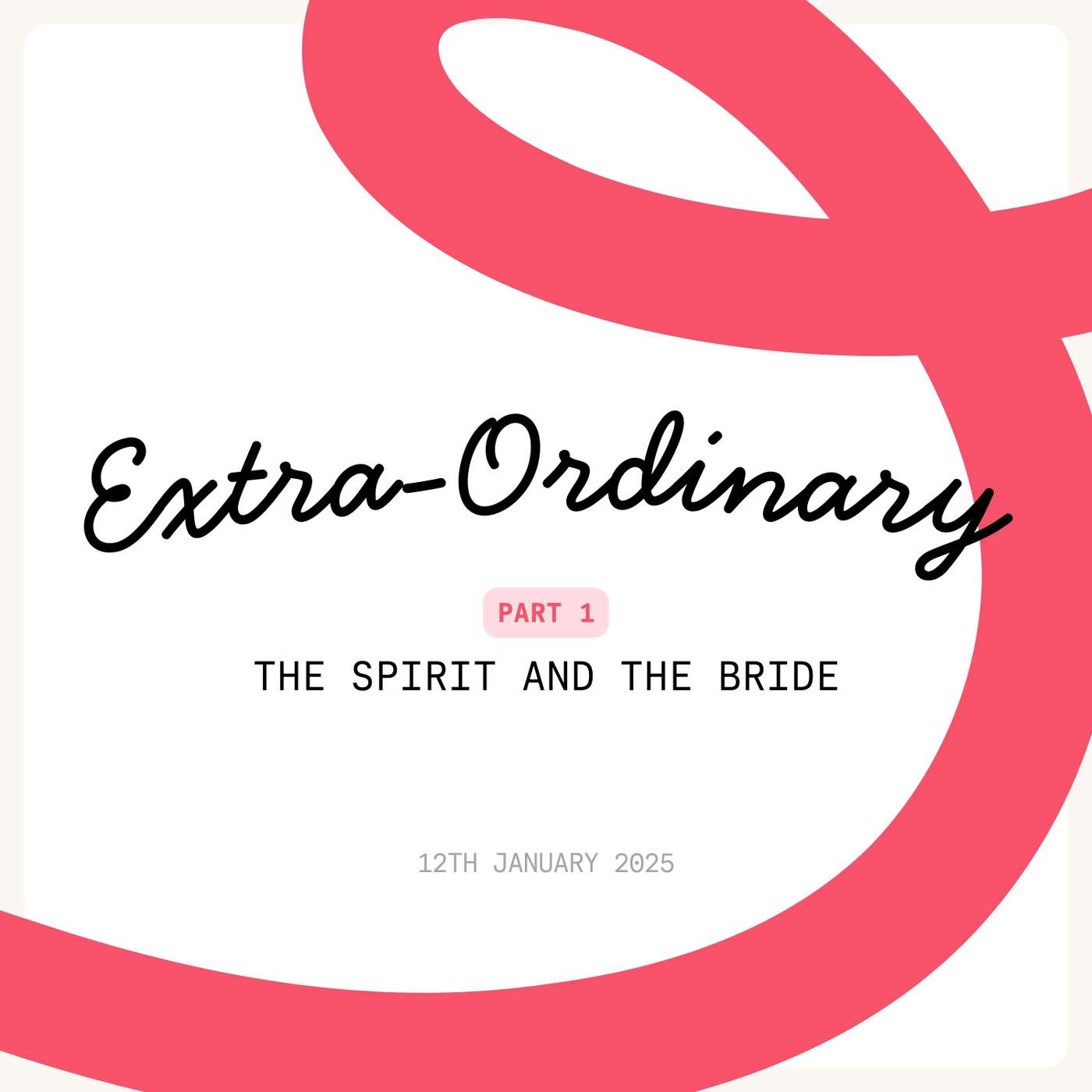 Extra-Ordinary: Part 1 - The Spirit & The Bride (David Lyon) episode artwork