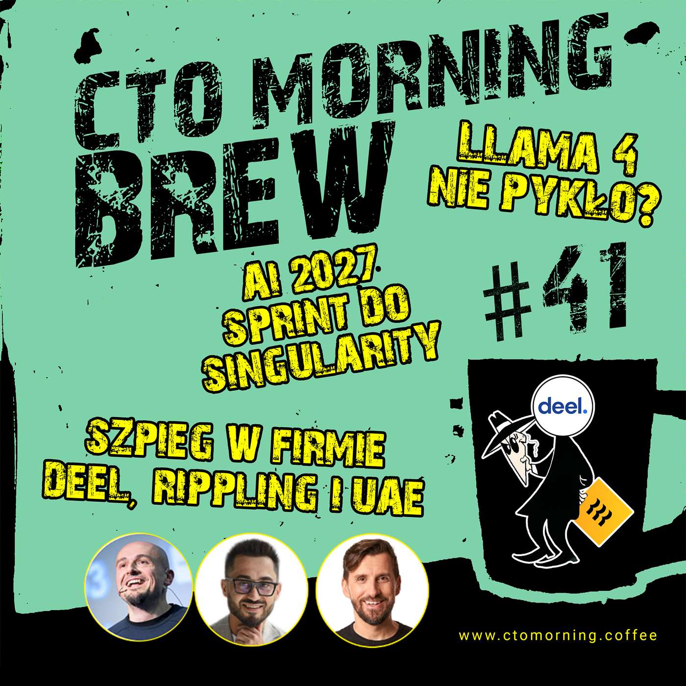 Brew #41: AI 2027 Sprint do Singularity. Llama 4 - nie pykło? Szpieg w firmie - Deel, Rippling i UAE