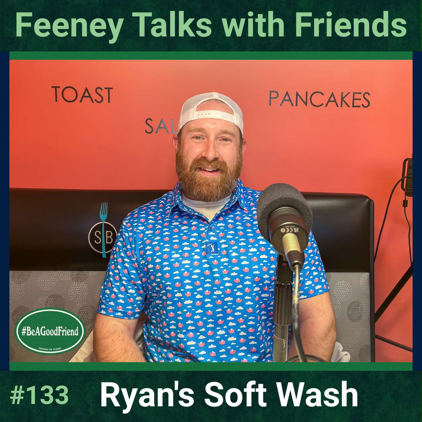 Feeney Talks With Friends