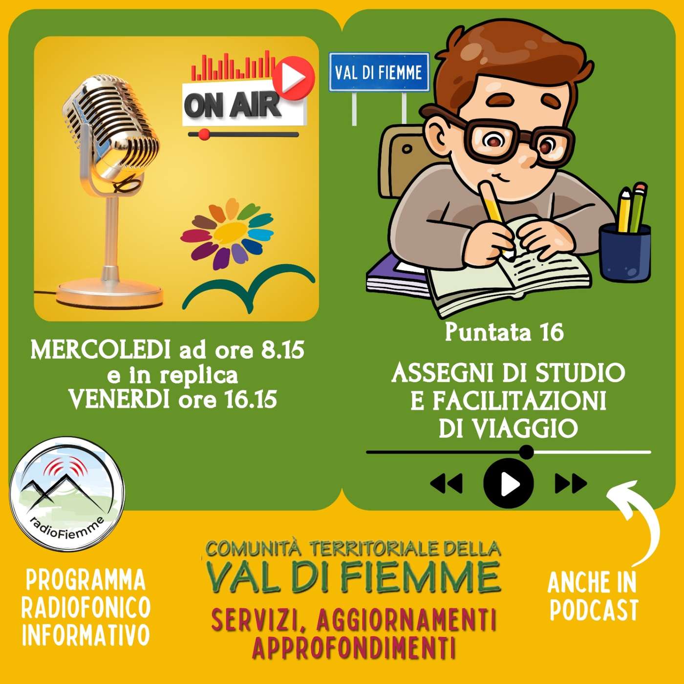Assegni di studio e facilitazioni di viaggio episode artwork