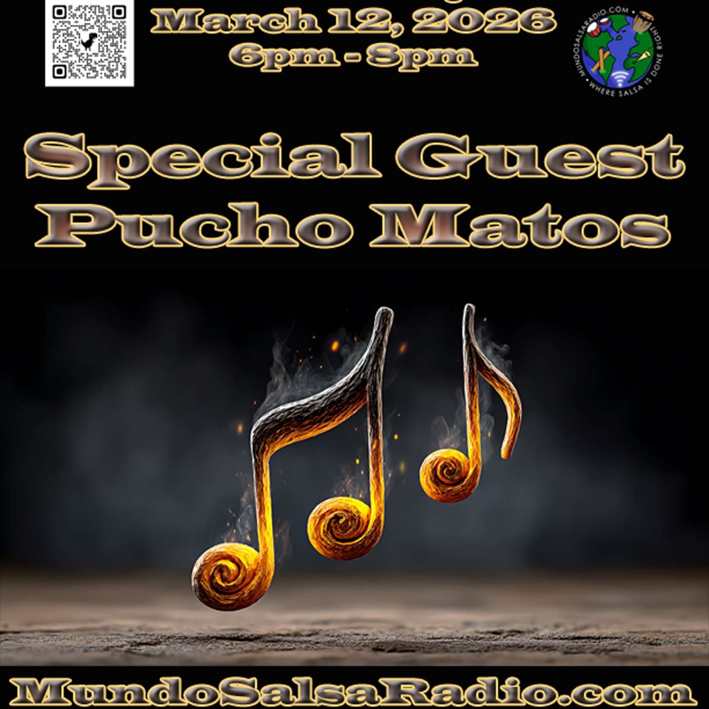 SalSonando La Salsa DJ Eddie March 12 2026 Show # 120 Special Guest Pucho Matos SalSonando La Salsa DJ Eddie March 12 2026 Show # 120 Special Guest Pucho Matos