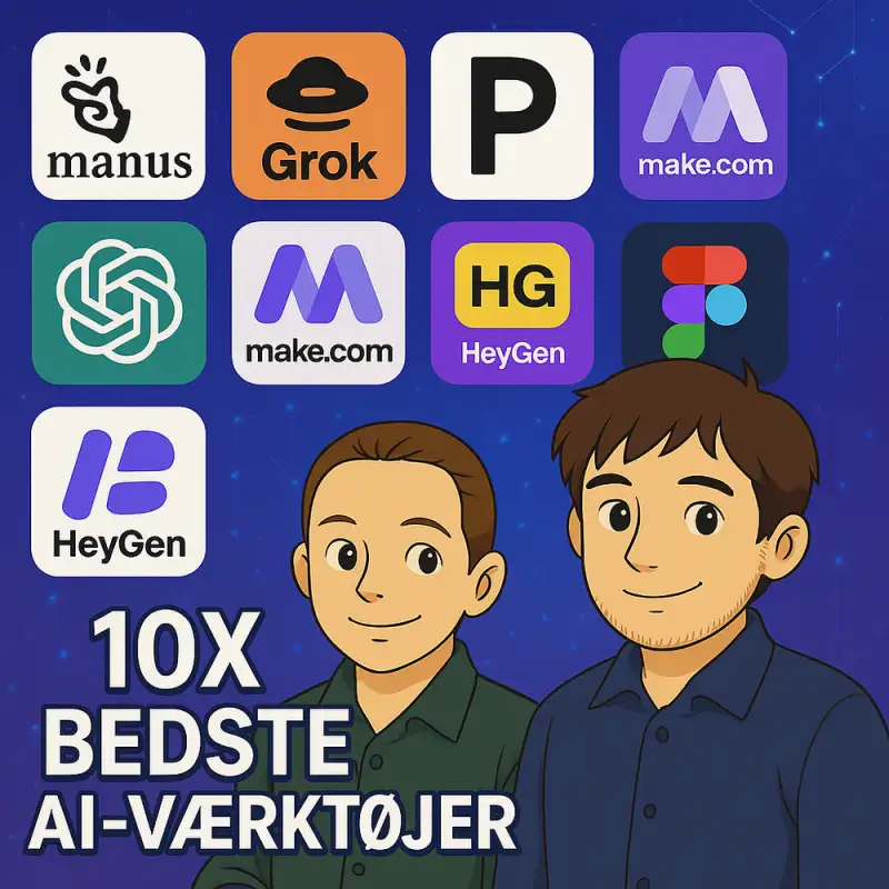 Vores top 10 bedste AI-værktøjer til marketing lige nu