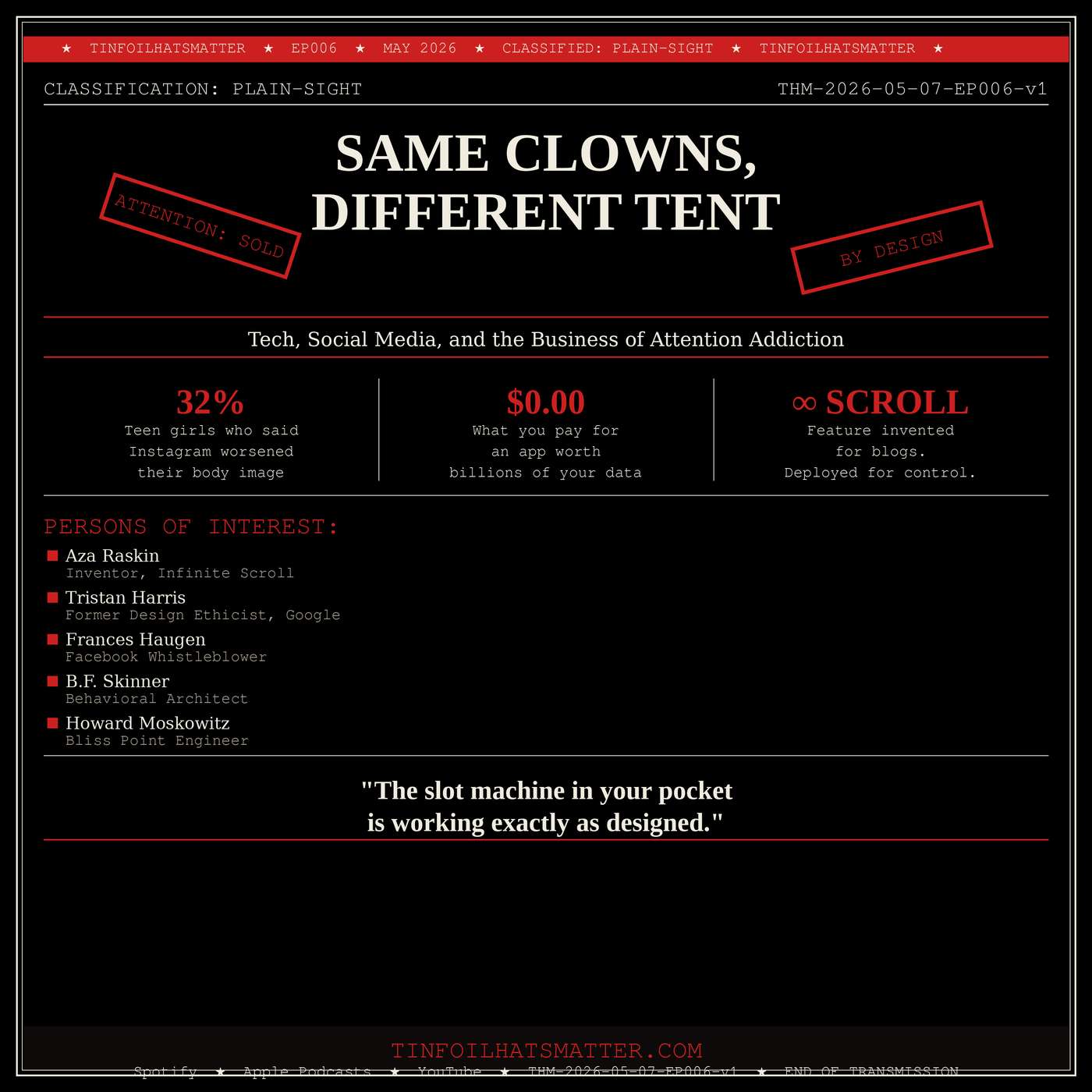 Same Clown Different Tent episode artwork