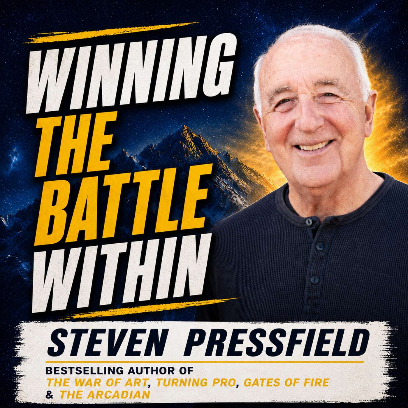 Steven Pressfield: Winning the Battle Within | Men Talking Mindfulness episode artwork