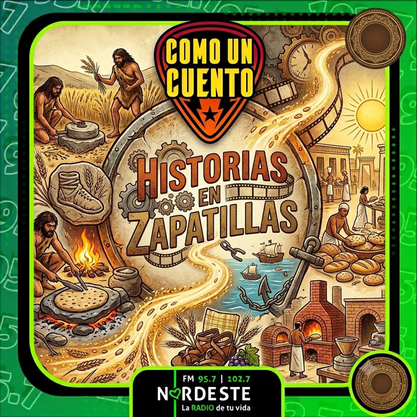 Historias en zapatillas: El secreto del Nilo, el milagro del aire y el dilema de los carbohidratos (Episodio 2/5) episode artwork