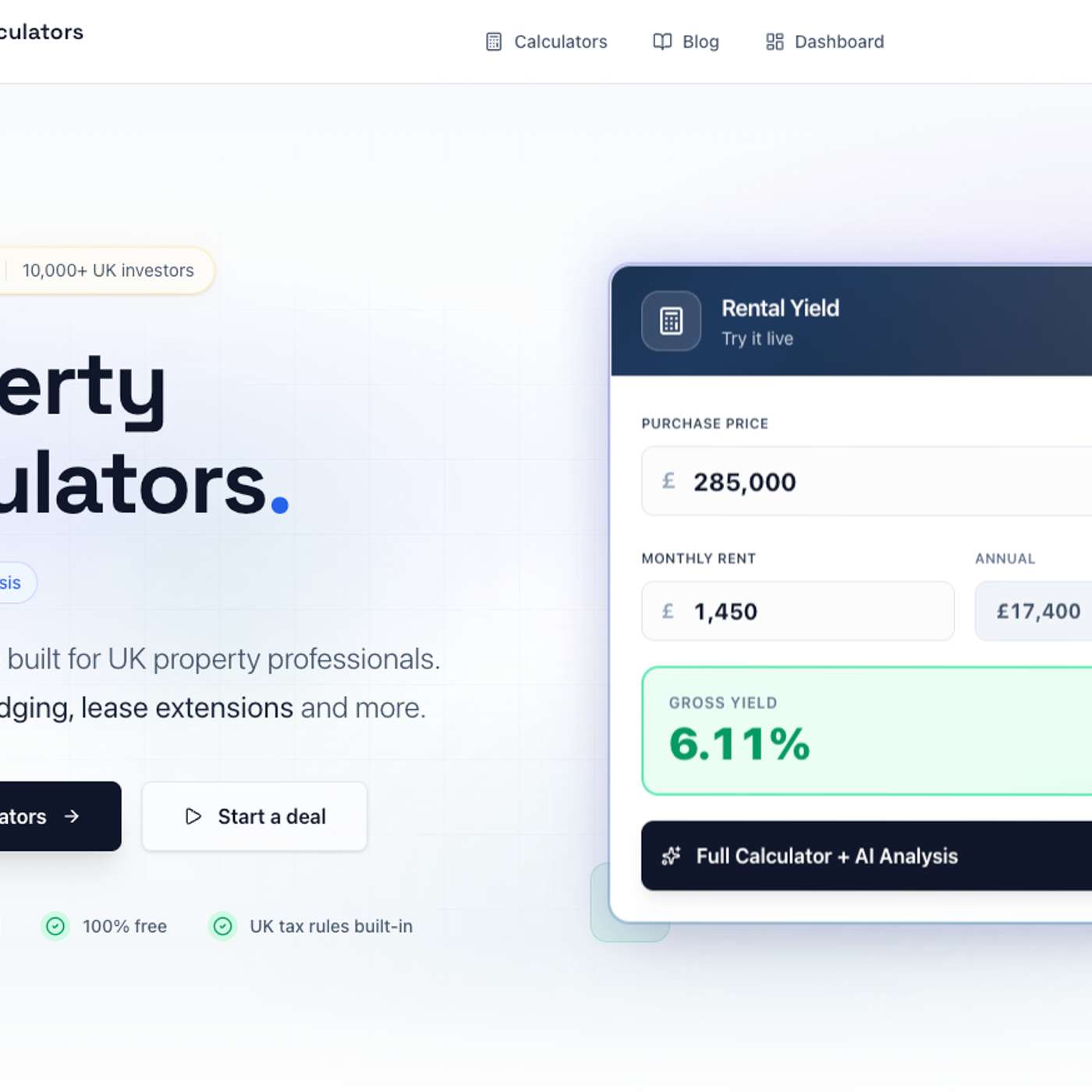 Property Calculators