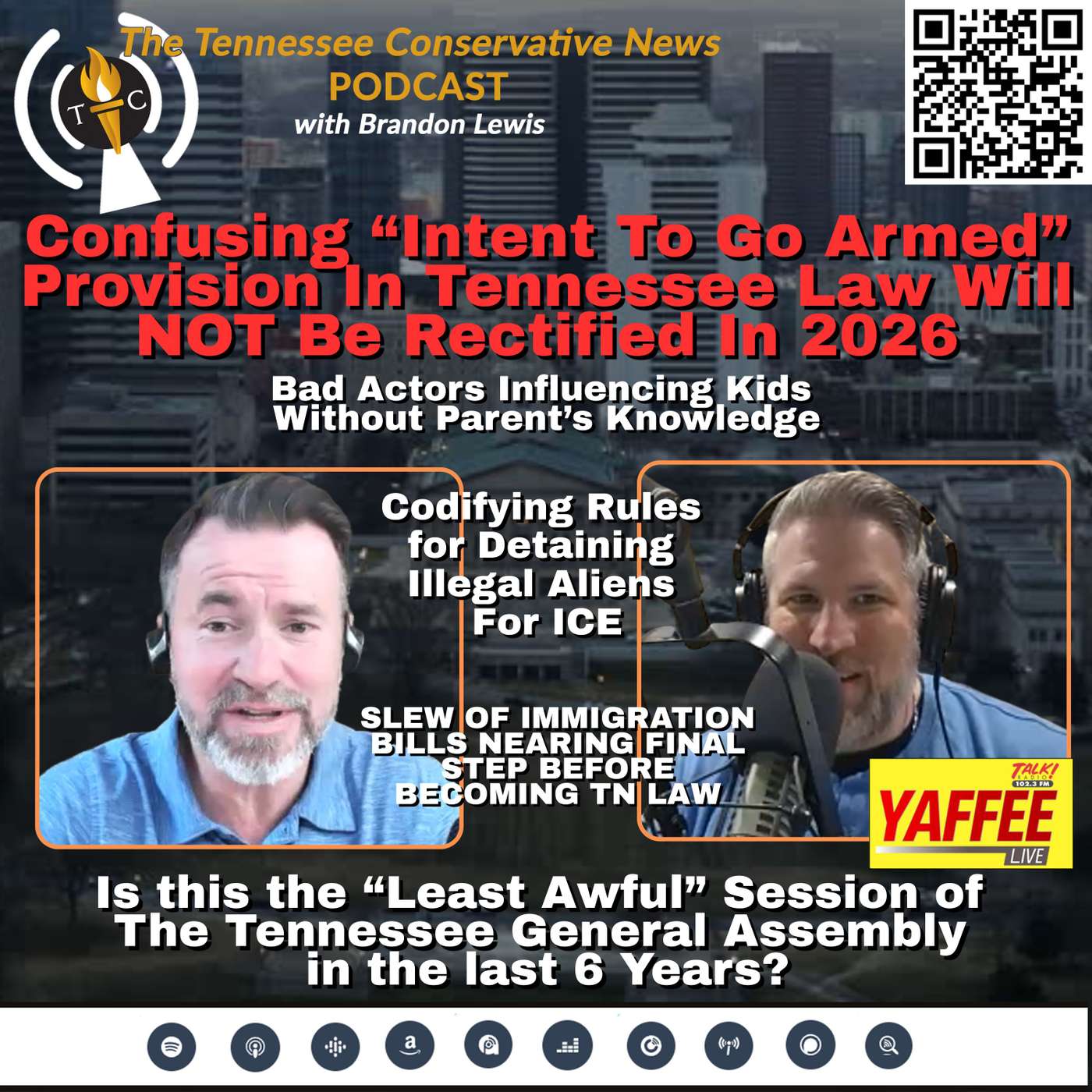 Confusing “Intent To Go Armed” Provision in Tennessee Law will NOT be Rectified in 2026 & More!