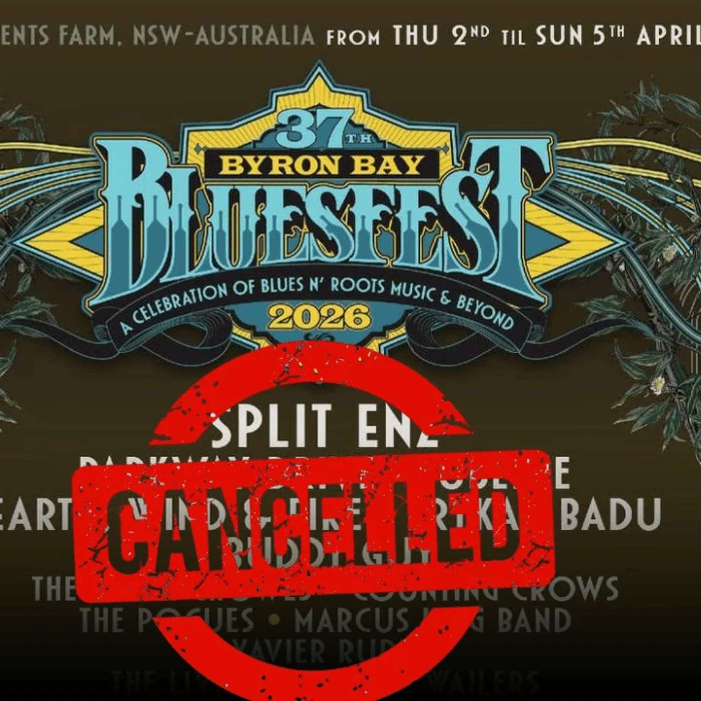 Bluesfest Byron Bay Shuts Down, Australian Ballet Unites with Bangarra, Deadloch Season 2 collide in Territory, Australia’s Youngest Paralympians Shine, and more...