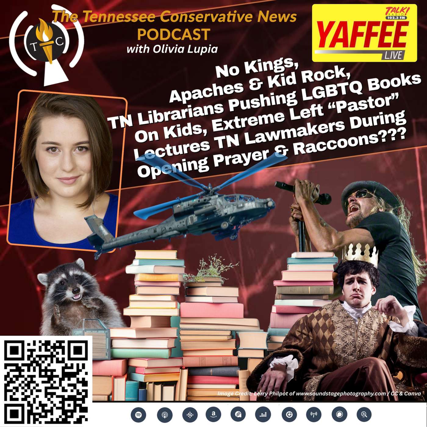 No Kings, Apaches & Kid Rock, TN Librarians Pushing LGBTQ Books For Kids, Extreme Left “Pastor” Lectures TN Lawmakers During Opening Prayer & Raccoons???