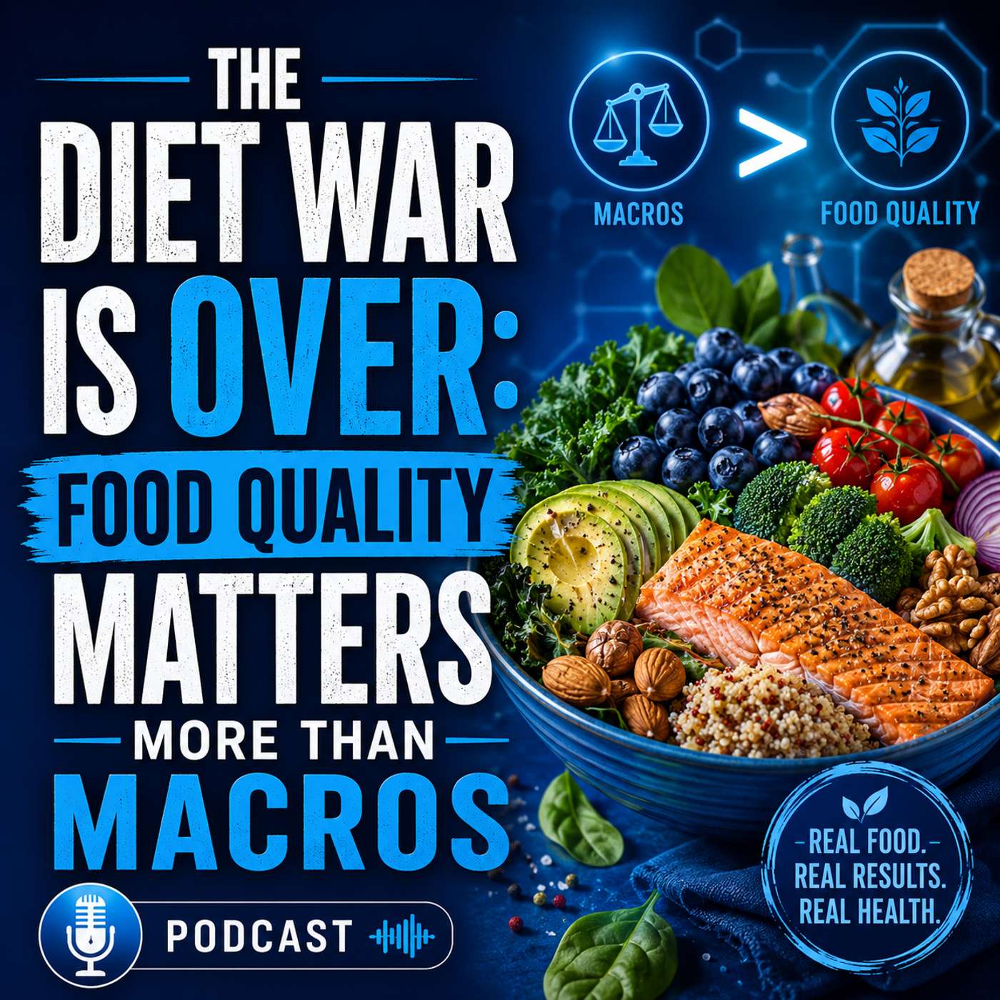 The Diet War Is Over: Food Quality Matters More Than Macros episode artwork