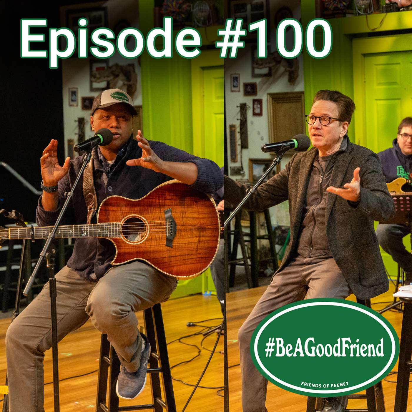 Feeney Talks With Friends