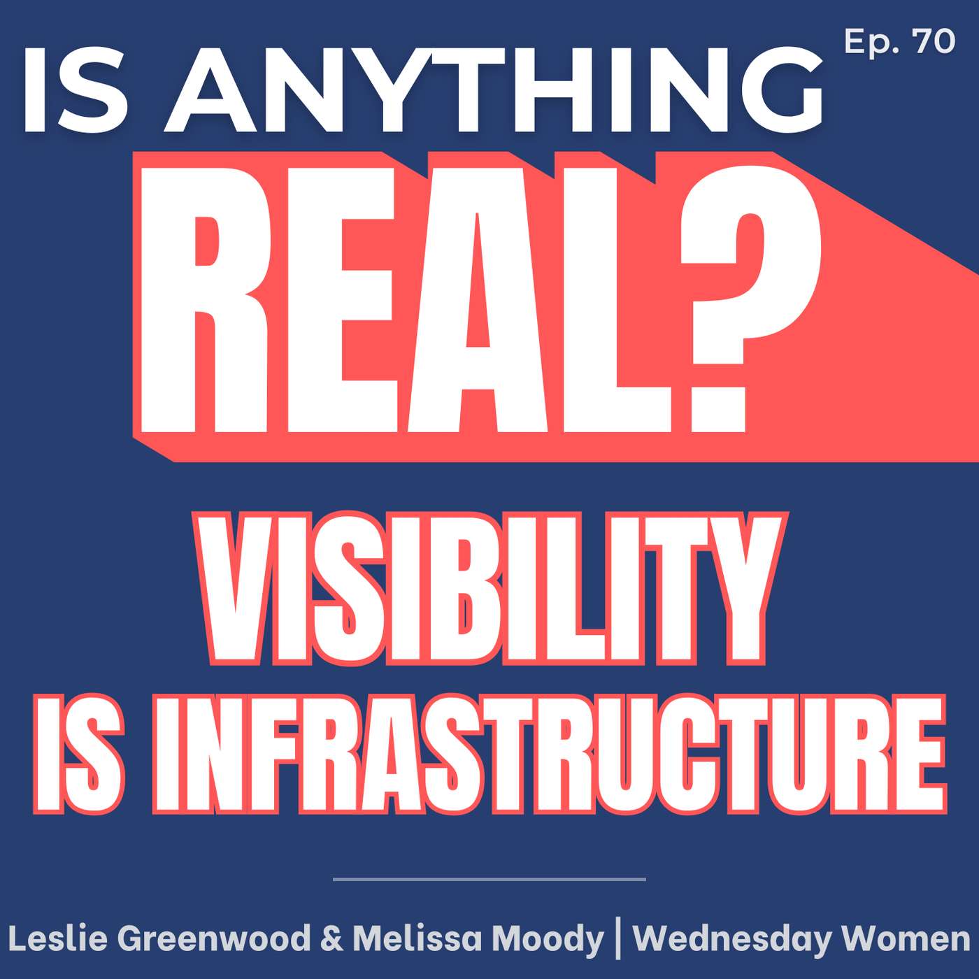 Visibility Is Infrastructure: How Wednesday Women Built a Global Movement | Ep. 70 w/ Leslie Greenwood & Melissa Moody (Wednesday Women) episode artwork