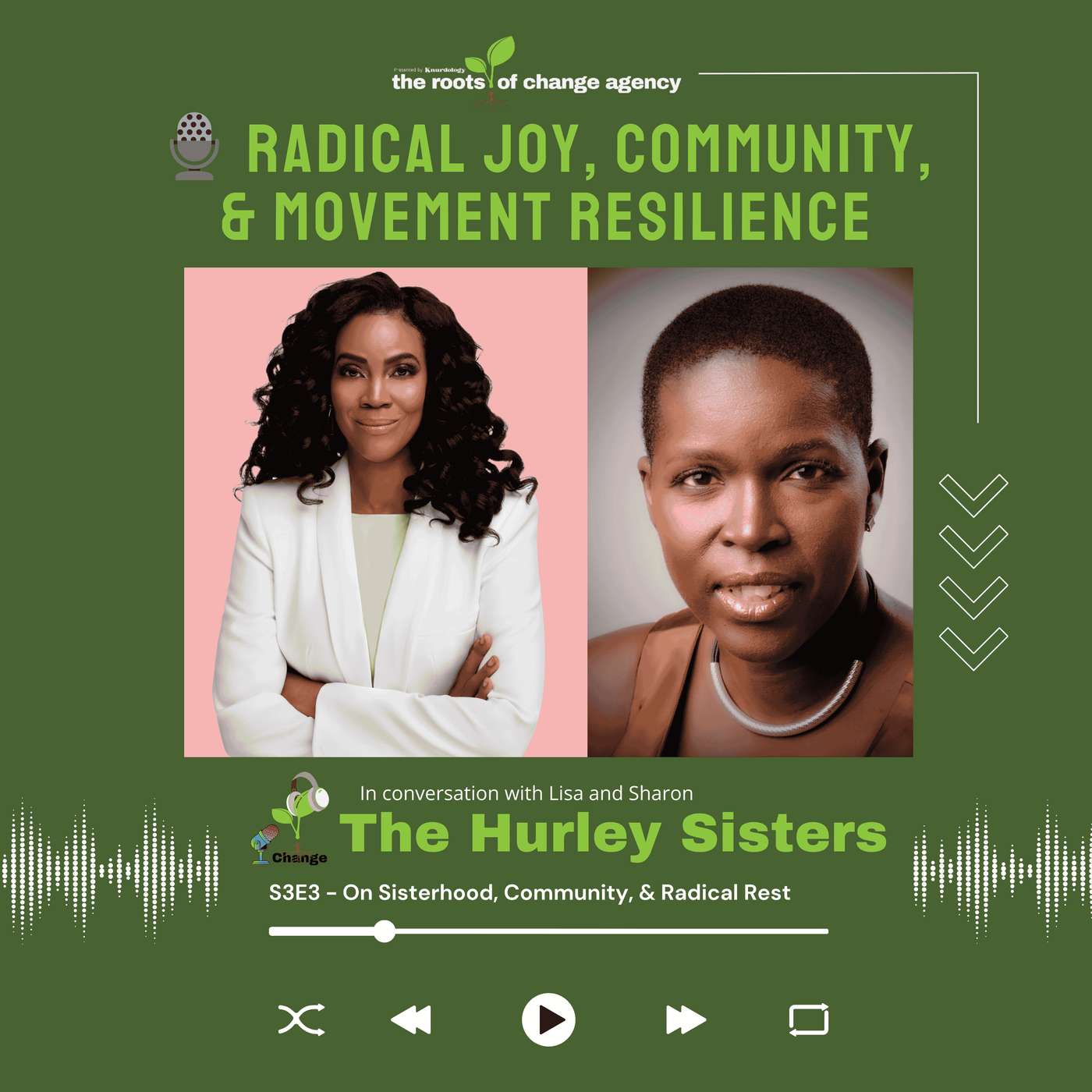 🌱 Radical Joy, Community, & Movement Resilience  with Lisa Hurley and Sharon Hurley Hall episode artwork